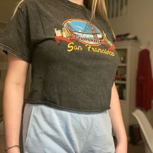 San Francisco Brandy Melville baby tee crop top!